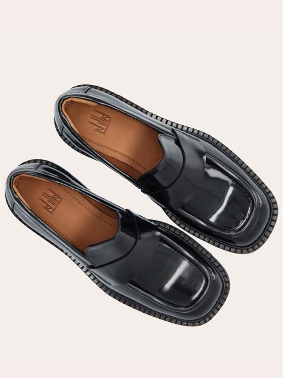 Billi Bi A5025 Loafers, Black Ultrasoft Patent
